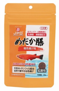 （まとめ買い）ニチドウ めだか膳 極色揚げ用 30g めだか用フード 〔×12〕