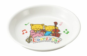 エンテック お子様食器 こねこたい 中皿 KO-25