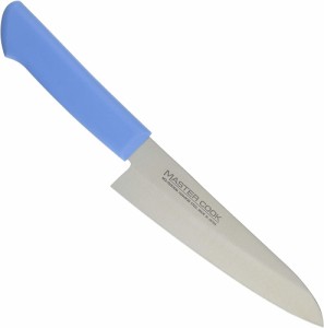 片岡製作所 マスターコック 抗菌カラー包丁 MCDK-180 洋出刃包丁 18cm ブルー