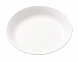 エンテック ポリプロピレン食器 小皿12cm 白色 No.1721W