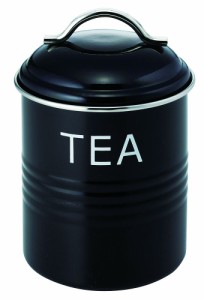 佐藤金属興業 保存容器 バーネットキャニスター 黒 TEA