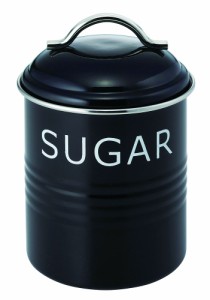 佐藤金属興業 保存容器 バーネットキャニスター 黒 SUGAR