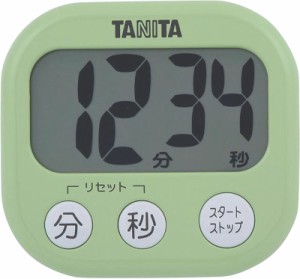 タニタ TD-384 デジタルタイマー でか見えタイマー ピスタチオグリーン