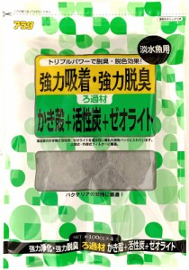 アラタ ろ過材かき殻＋活性炭＋ゼオライト 100cc×4個 観賞魚用品