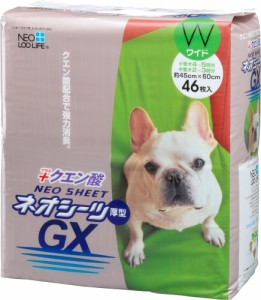 コーチョー ネオシーツクエン酸GX ワイド 46枚 ペット用品