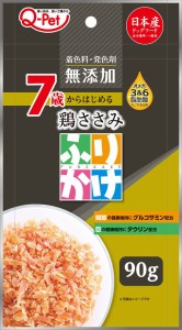 （まとめ買い）九州ペットフード ふりかけ7歳からの鶏ささみ 90g 犬用おやつ 〔×12〕