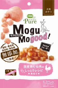 （まとめ買い）日本ペットフード コンボ ピュア ドッグ モグモグッド! 国産鶏むね肉のしっとりレシピ 角切り 50g 犬用おやつ 〔×12〕