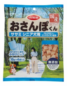 デビフペット おさんぽくん ササミ シニア犬用 15g×4袋入 犬用おやつ