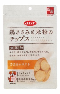 （まとめ買い）デビフペット 鶏ささみと米粉のチップス ささみ&ポテト 50g 犬用おやつ 〔×16〕