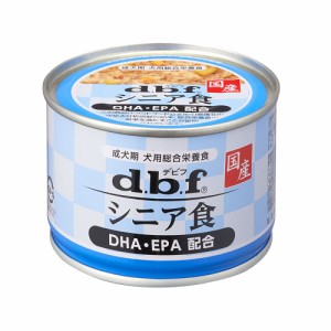 （まとめ買い）デビフペット シニア食 DHA・EPA配合 150g 犬用フード 〔×24〕