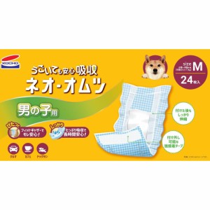 コーチョー ネオオムツ 男の子用 M 24枚 ペット用品