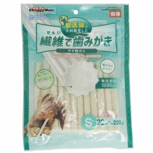 （まとめ買い）ドギーマン ホワイデント 繊維で歯みがき S22本 犬用おやつ 〔×9〕