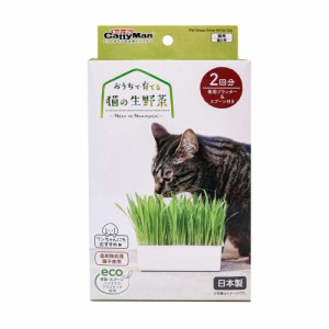 キャティーマン おうちで育てる 猫の生野菜 2回分 ペット用品