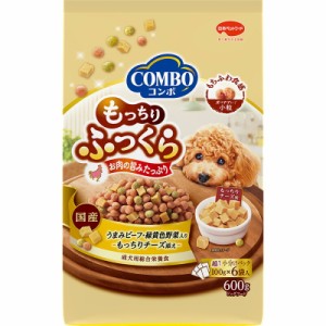 日本ペットフード コンボ ドッグ もっちりふっくら うまみビーフ・もっちりチーズ添え 600g(100g×6) 犬用フード