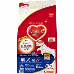 日本ペットフード ビューティープロ ドッグ 成犬用 1歳から 5.2kg 犬用フード