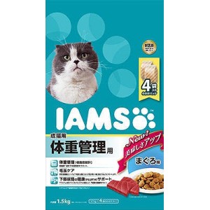 マース アイムス 成猫用 体重管理用 まぐろ味 1.5kg 猫用フード