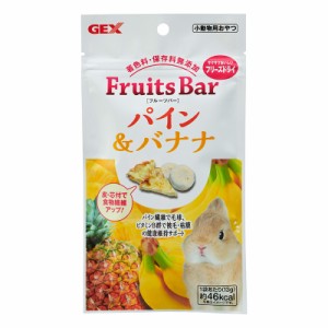 GEX（ジェックス） Fruits Bar パイン＆バナナ 13g 小動物用フード