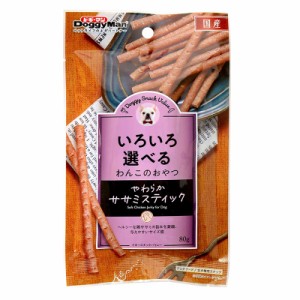 ドギーマン ドギースナックバリュー やわらかササミスティック 80g 犬用おやつ