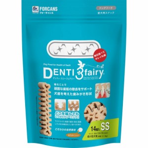 （まとめ買い）フォーキャンス デンティ・スリーフェアリー SS(14個入) 犬用 〔×12〕