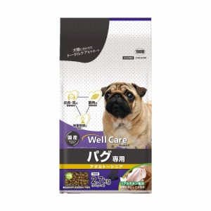 （まとめ買い）イースター ウェルケア パグ専用  アダルト〜シニア 2.7kg 犬用フード 〔×3〕