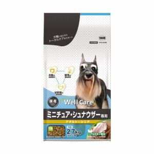 イースター ウェルケア ミニチュア・シュナウザー専用  アダルト〜シニア 2.7kg 犬用フード