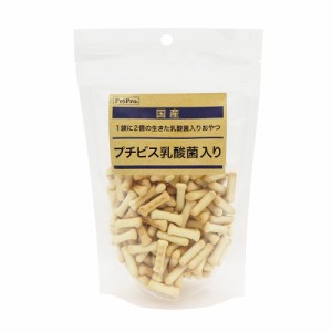 ペットプロ 国産おやつ プチビス 乳酸菌入り 78g 犬用おやつ 【北海道・沖縄・離島配送不可】