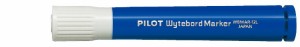 （まとめ買い）パイロット ホワイトボードマーカー 補充タイプ 中字・大型 ブルー WBMAR-12L-L 〔10本セット〕