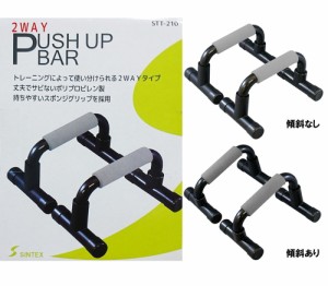 SINTEX(シンテックス) フィットネス トレーニング 2WAY プッシュアップバー STT210