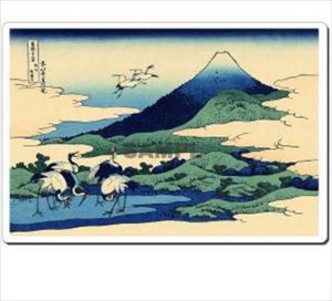 【メール便発送】浮世絵マウスパッド 4018 葛飾北斎 相州梅澤左 Japan Ukiyoe MousePad