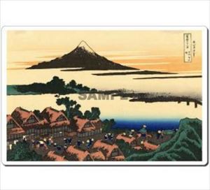 【メール便発送】浮世絵マウスパッド 4026 葛飾北斎 甲州伊沢暁 Japan Ukiyoe MousePad