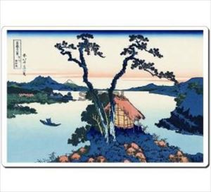 【メール便発送】浮世絵マウスパッド 4028 葛飾北斎 信州諏訪湖 Japan Ukiyoe MousePad