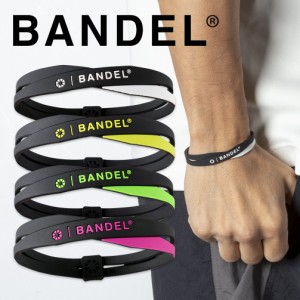 バンデル ダブル ブレスレット BANDEL Double メンズ レディース ブラック ホワイト イエロー グリーン ピンク シリコン シリコーン 運動