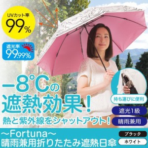 〜Fortuna〜晴雨兼用折りたたみ遮熱日傘