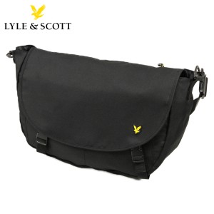 ライルアンドスコット LYLE＆SCOTT 正規販売店 MESSENGER BAG メッセンジャー バッグ BLACK・ブラック