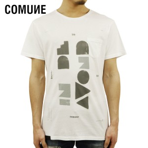 コミューン Tシャツ メンズ 正規販売店 COMUNE 半袖Tシャツ クルーネックTシャツ AVOND CM-T10146