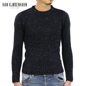 ハン HAN KJOBENHAVN 正規販売店 メンズ ニット セーター SAILOR KNIT インディゴ D15S25