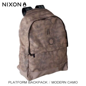 ニクソン NIXON 正規販売店 バッグ Platform Backpack CAMO NC12861195-00 D15S25