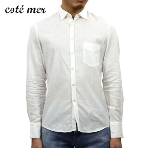 コートメール Cotemer 正規販売店 メンズ シャツ SHIRT SH-S13-011 WHITE D00S20