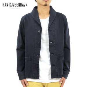 ハン HAN KJOBENHAVN 正規販売店 メンズ ブレザー RUGGED BLAZER NAVY D15S25