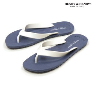 ヘンリーアンドヘンリー HENRY＆HENRY 正規販売店 サンダル フリッパー FRIPPER SANDAL NAVY / WHITE 60/31