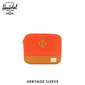 ハーシェル タブレットケース 正規販売店 Herschel Supply ハーシェルサプライ 10055-00022-OS Heritage Sleeve for iPad Camper Orange 