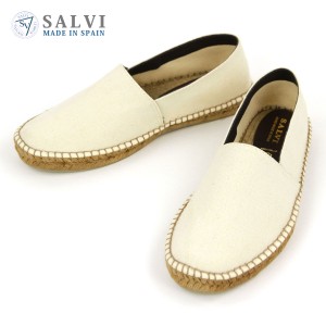 サルヴィ SALVI 正規販売店 シューズ ESPADRILLE SHOES エスパドリーユ シューズ 44-2 CRUDO IVORY 父の日 プレゼント ラッピング