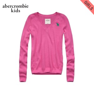 アバクロキッズ セーター ガールズ 子供服 正規品 AbercrombieKids sonia sweater PINK D20S30 父の日 プレゼント ラッピング