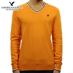 アメリカンイーグル セーター メンズ 正規品 AMERICAN EAGLE Vネックセーター AE TIPPED V-NECK SWEATER 1144 父の日 プレゼント ラッピ
