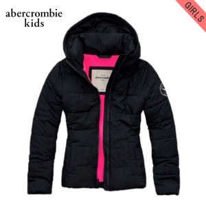 アバクロキッズ ジャケット ガールズ 子供服 正規品 AbercrombieKids アウター puffer jacket NAVY D20S30 父の日 プレゼント ラッピング