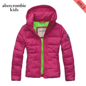 アバクロキッズ ジャケット ガールズ 子供服 正規品 AbercrombieKids アウター puffer jacket HOT PINK D20S3