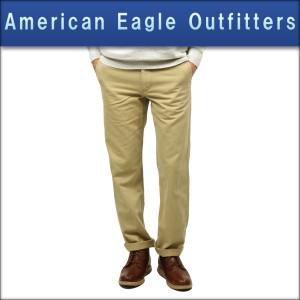 アメリカンイーグル AMERICAN EAGLE 正規品 メンズ ロングパンツ AE Relaxed Straight 0124-3117 B