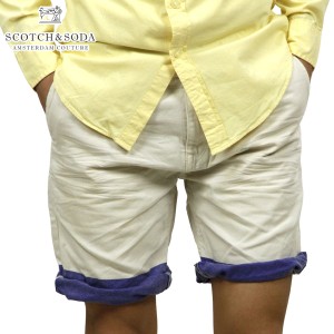 スコッチアンドソーダ ショートパンツ メンズ 正規販売店 SCOTCH＆SODA ボトムス Freeman Chino short - Canvas Garment Dyes 87093 13 D