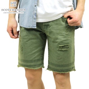 スコッチアンドソーダ ショートパンツ メンズ 正規販売店 SCOTCH＆SODA ボトムス Rough denim treated 5-pocket s