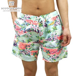 スコッチアンドソーダ SCOTCH＆SODA 正規販売店 メンズ スイムパンツ Short length swimshort allover